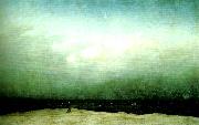 Caspar David Friedrich monk by the sea oil